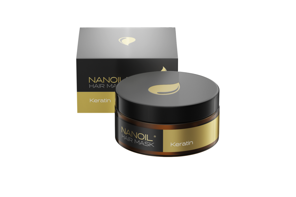 Odbudowująca maska do włosów - Nanoil Keratin Hair Mask